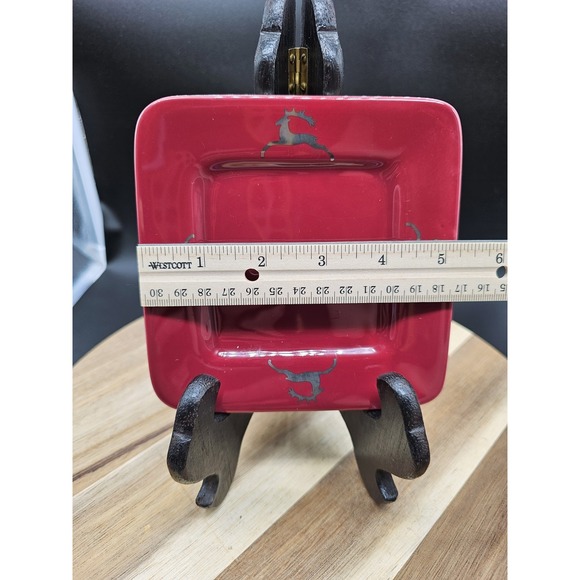 Vintage 1999 Bath &‎ Body Works Holiday Edition Candle Holder Trinket Tray Decor - Picture 7 of 8